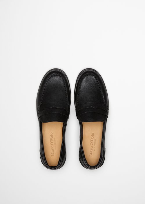 Penny loafer model Fiona — Black