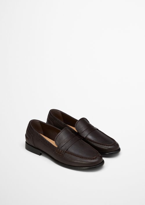 Penny loafer model Fiona — Burnt Coffee