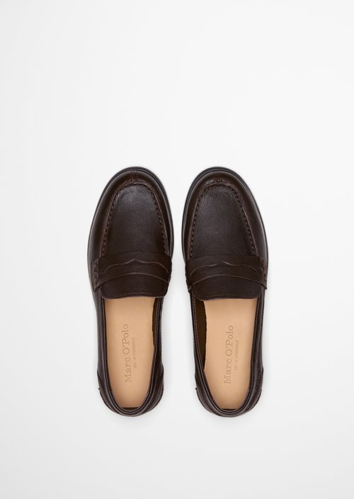 Penny loafer model Fiona — Burnt Coffee
