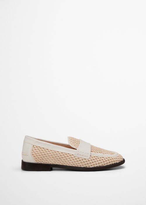 Loafer model Fiona — Grey Silk