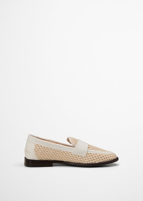 Loafer model Fiona — Grey Silk