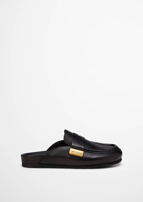 Muilezel model Floria Black rechter schoen buitenaanzicht