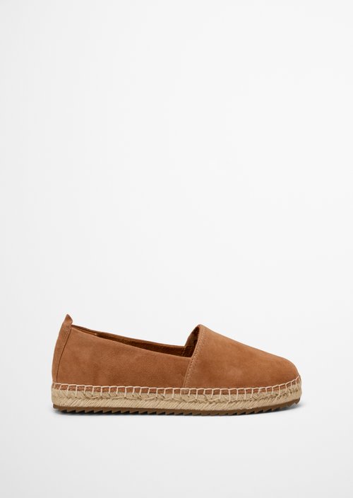 Espadrille sandal model Gem — Cognac