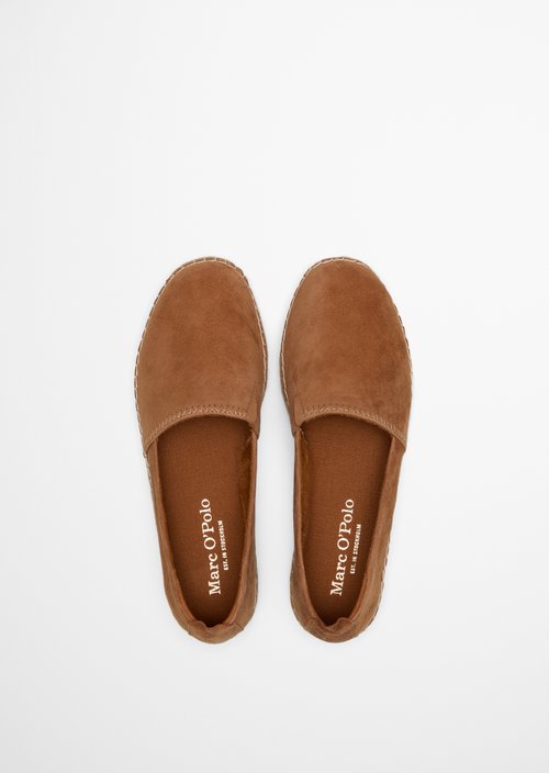 Espadrille sandal model Gem — Cognac