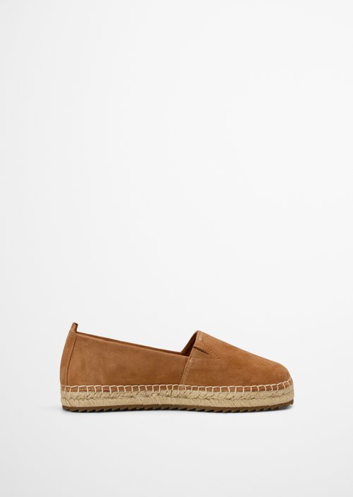 Espadrille sandal model Gem — Cognac