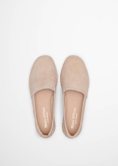 Sandalia alpargata modelo Gem Sand en vista superior