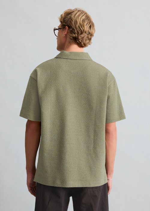 Relaxed polo shirt — Chalky Sage