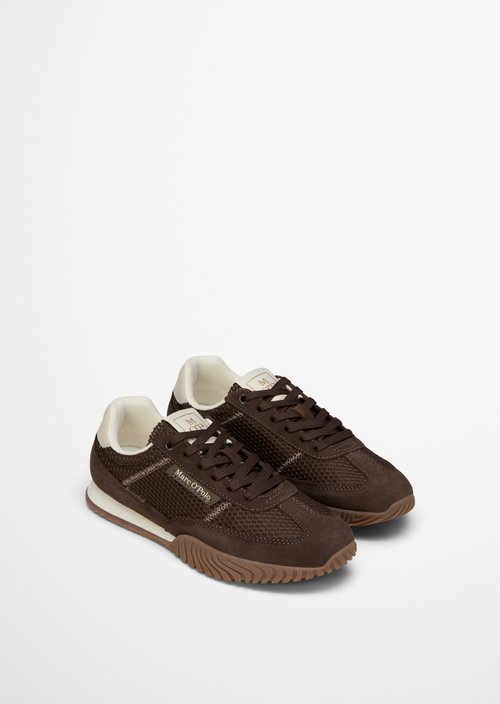 Sneaker model Gustafina — Burnt Coffee
