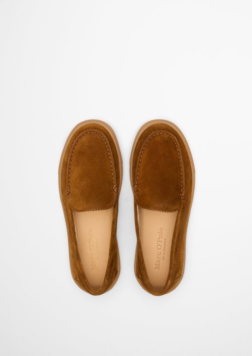 Loafer model Kara — Cognac