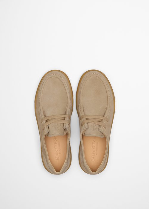Lace-up model Kara — Dusty Sand