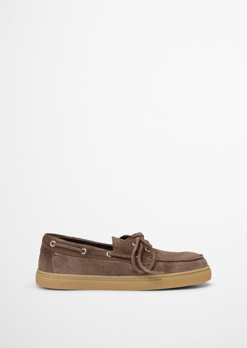 Boat shoe model Kara — Faded Brown