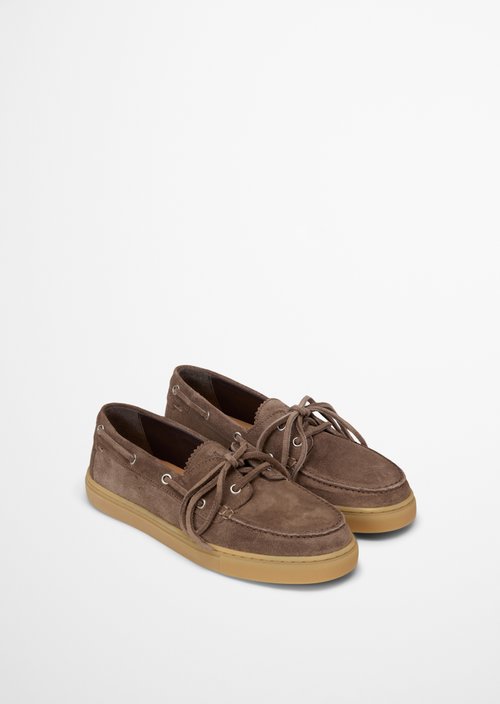 Boat shoe model Kara — Faded Brown