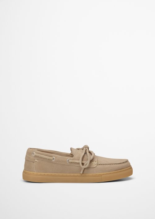 Boat shoe model Kara — Dusty Sand