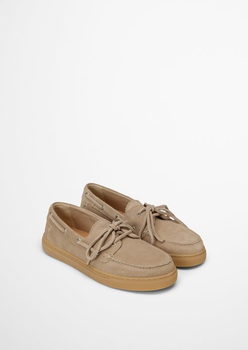 Boat shoe model Kara — Dusty Sand