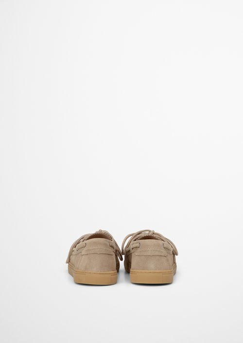 Boat shoe model Kara — Dusty Sand