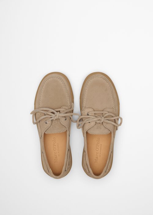 Boat shoe model Kara — Dusty Sand