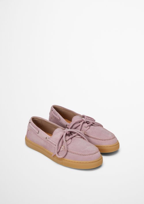 Boat shoe model Kara — Misty Rose