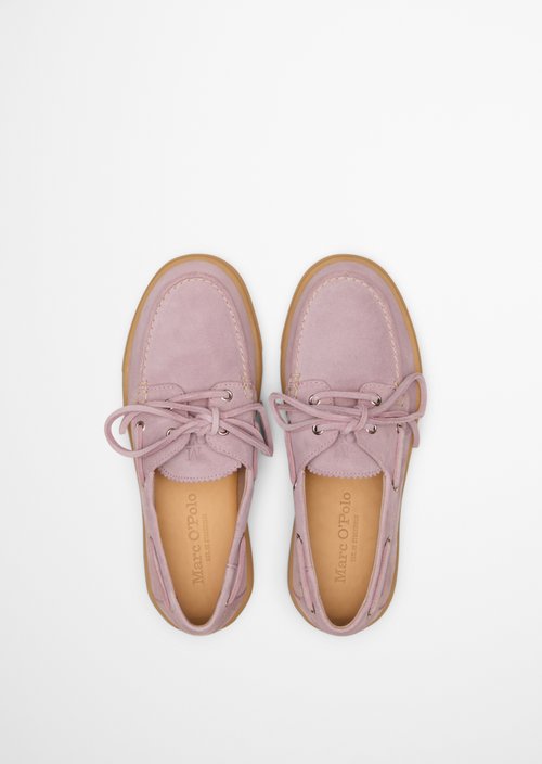Boat shoe model Kara — Misty Rose