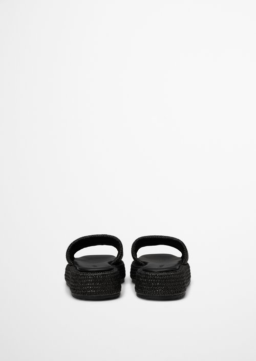 Platform slides model Larissa — Black