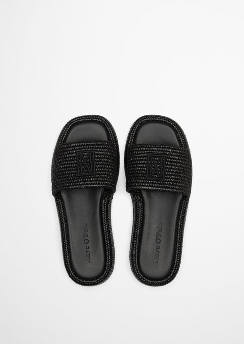 Platform slides model Larissa — Black