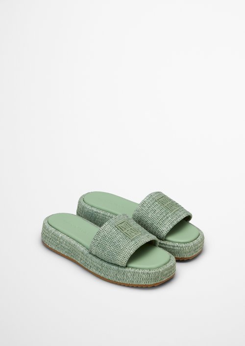 Platform slides model Larissa — Calm Sage