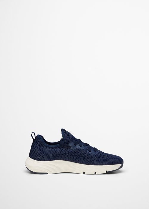 Knitted sneaker model Leila — True Navy