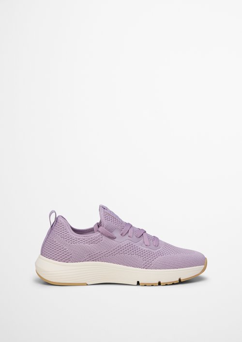 Knitted sneaker model Leila — Dusty Lavender
