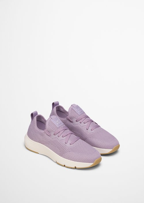 Knitted sneaker model Leila — Dusty Lavender