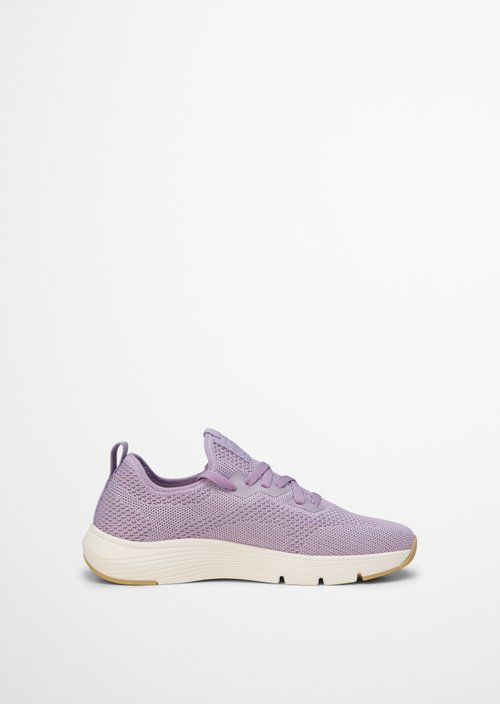 Knitted sneaker model Leila — Dusty Lavender