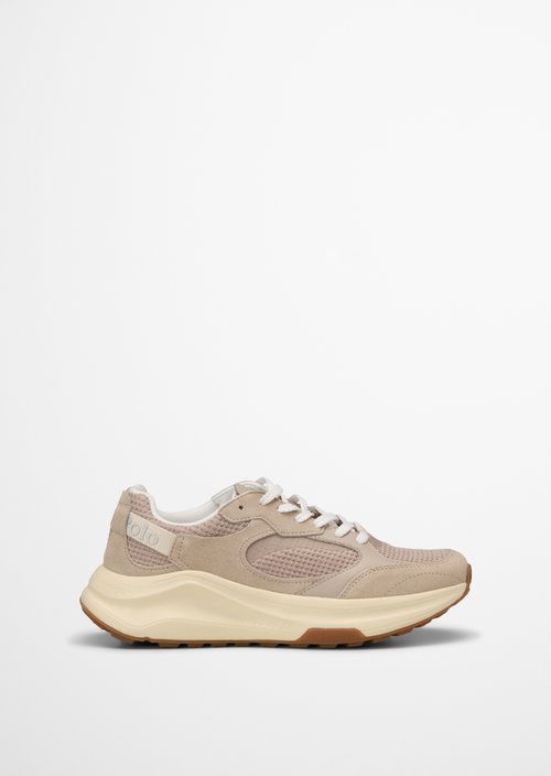 Sneaker model Liv — Grey Silk