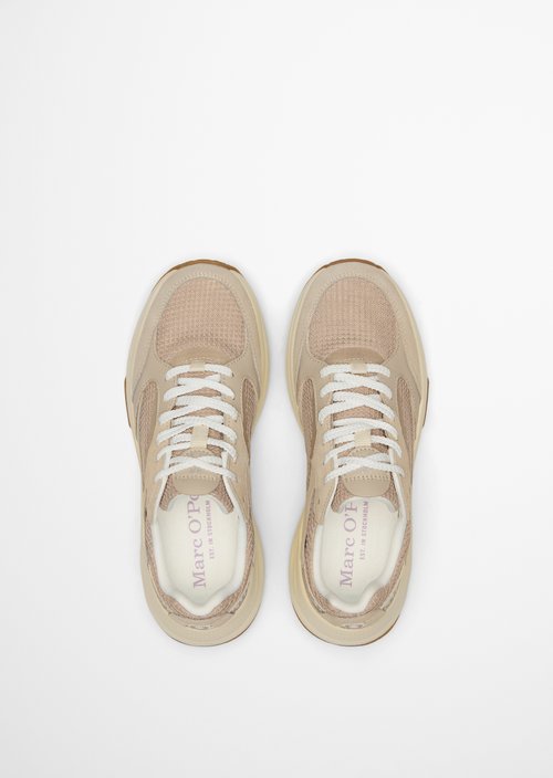 Sneaker model Liv — Grey Silk