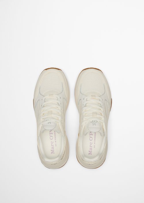 Sneaker model Liv — White Cotton
