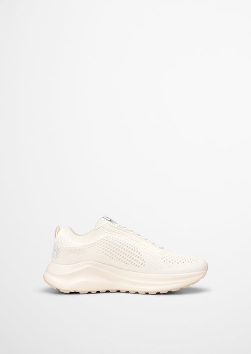 Knitted sneaker model Liv — MO'P Offwhite