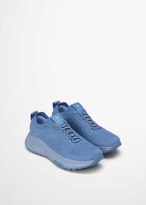 Knitted sneaker model Liv — Fall Sky
