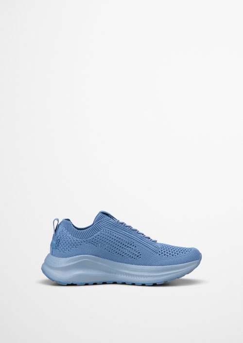 Knitted sneaker model Liv — Fall Sky