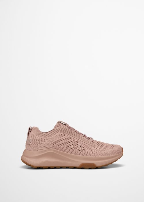 Knitted sneaker model Liv — Nude