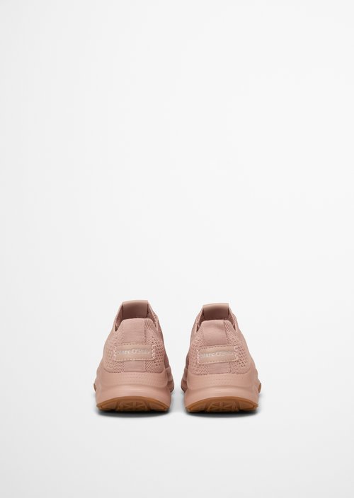 Knitted sneaker model Liv — Nude