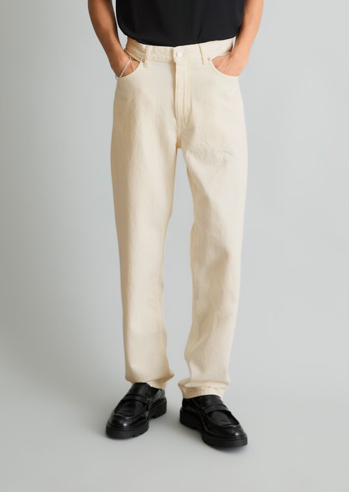 Jeans model Runne tapered — White