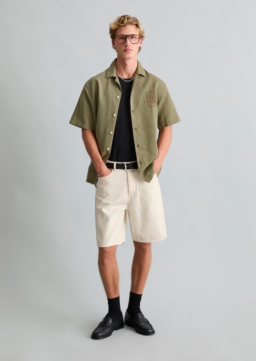 Crayfish Capsule Short-Sleeve Shirt — Chalky Sage