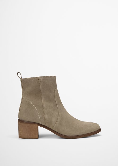 Ankle boot model Marcia — Dark Earth