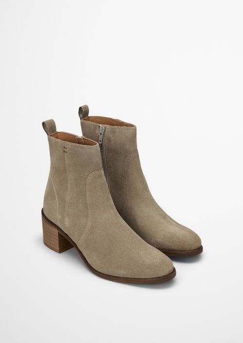 Ankle boot model Marcia — Dark Earth