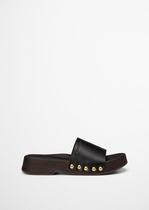 Mule model Mary — Black