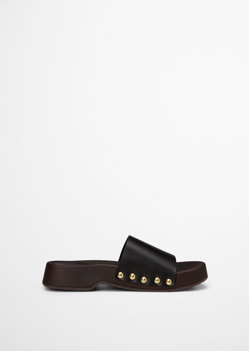 Mule model Mary — Black