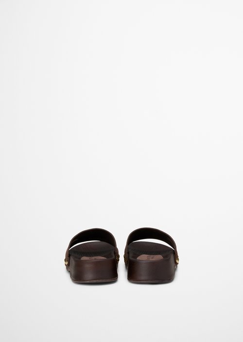 Mule model Mary — Burnt Coffee