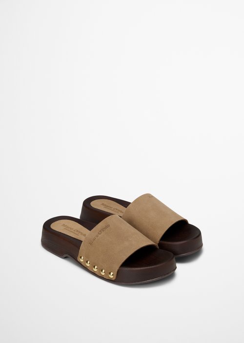 Mule model Mary — Faded Brown