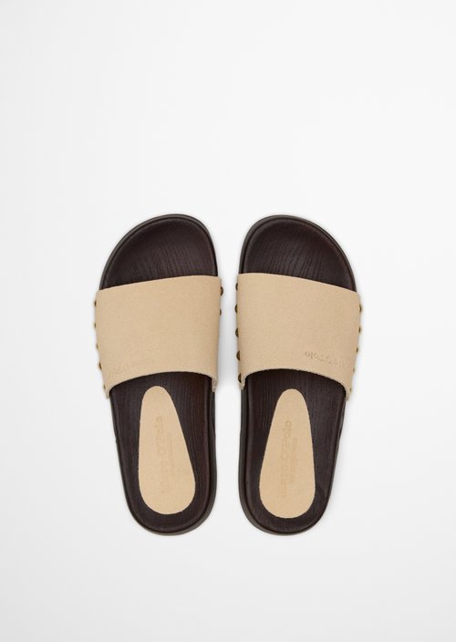 Mule model Mary — Dusty Sand