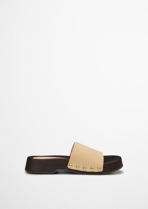 Mule model Mary — Dusty Sand