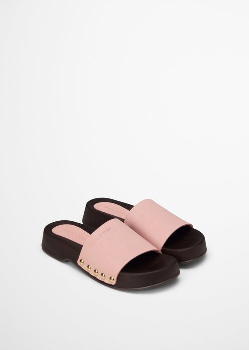 Mule model Mary — Dried Rose