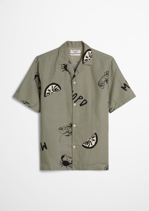 Crayfish Capsule Short-Sleeve Shirt — Light Green