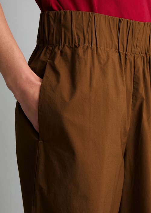 Relaxed culotte — Umbra Brown